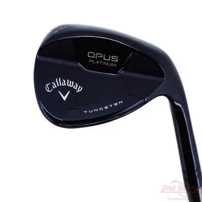 Mint Callaway Opus Platinum Blue Wedge Lob LW 60° 10 Deg Bounce S Grind Dynamic Gold Mid 115 Gunmetal Steel Wedge Flex Right Handed 35.0in