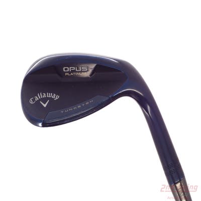 Callaway Opus Platinum Blue Wedge Lob LW 60° 8 Deg Bounce Z Grind Dynamic Gold Mid 115 Gunmetal Steel Wedge Flex Right Handed 35.0in