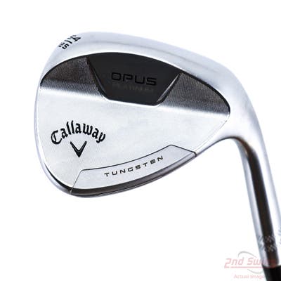 Mint Callaway Opus Platinum Chrome Wedge Sand SW 54° 12 Deg Bounce S Grind Dynamic Gold Mid 115 Gunmetal Steel Wedge Flex Right Handed 35.25in