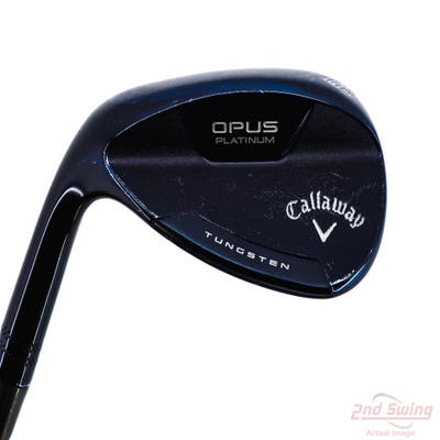 Mint Callaway Opus Platinum Blue Wedge Sand SW 56° 12 Deg Bounce S Grind Dynamic Gold Mid 115 Gunmetal Steel Wedge Flex Left Handed 35.25in