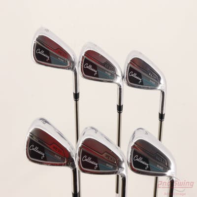 Mint Callaway Reva Rise Iron Set 6-PW GW UST LinQ LTE Graphite Ladies Right Handed STD