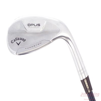 Callaway Opus Platinum Chrome Wedge Sand SW 56° 12 Deg Bounce S Grind UST Recoil Dart HDC 65 Graphite Wedge Flex Right Handed 35.25in