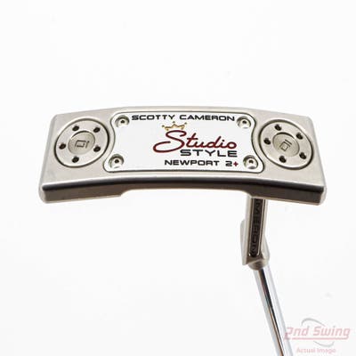 Mint Titleist Scotty Cameron 2025 Studio Style Newport 2 Plus Putter Steel Right Handed 35.0in