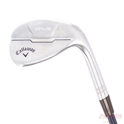 Callaway Opus Brushed Chrome Wedge Lob LW 58° 10 Deg Bounce S Grind UST Recoil Dart HDC 65 Graphite Wedge Flex Right Handed 35.0in