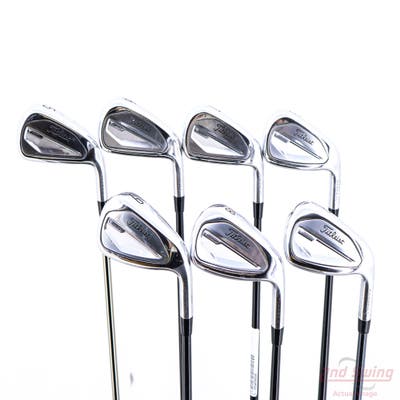 Titleist 2023 T350 Iron Set 5-PW AW Mitsubishi Tensei Blue AM2 Graphite Regular Right Handed +1/2"