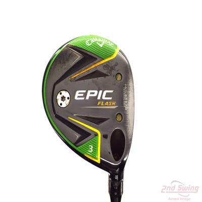 Callaway EPIC Flash Fairway Wood 3 Wood 3W 15° Aldila X Torsion Copper 50 Graphite Regular Right Handed 44.5in