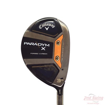 Callaway Paradym X Fairway Wood 3 Wood HL 16.5° Aldila Ascent PL 50 Graphite Regular Right Handed 43.0in