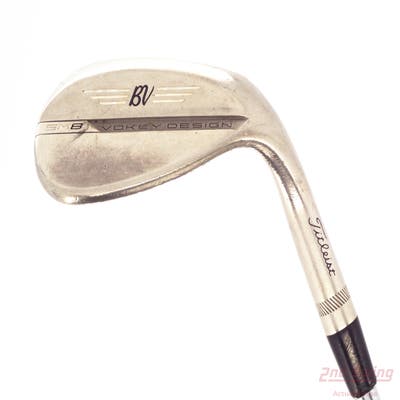 Titleist Vokey SM8 Brushed Steel Wedge Lob LW 62° 8 Deg Bounce M Grind Titleist Vokey BV Steel Wedge Flex Right Handed 41.0in