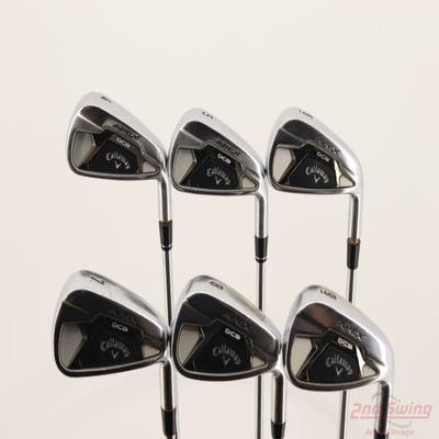 Callaway Apex DCB 21 Iron Set 4-9 Iron Project X LZ 6.0 Steel Stiff Right Handed +1/2"
