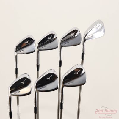 Mizuno MP-20 SEL Iron Set 4-PW Aerotech SteelFiber i110cw Graphite Stiff Left Handed +1 1/4"