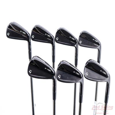 TaylorMade P790 Phantom Black Iron Set 4-PW FST KBS Tour Lite Black Steel Stiff Right Handed +1/2"