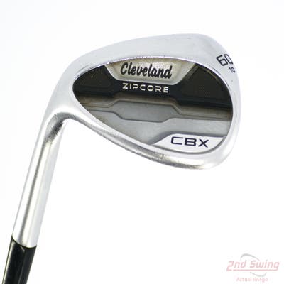 Cleveland CBX Zipcore Wedge Lob LW 60° 10 Deg Bounce Project X Catalyst 80 Spinner Graphite Wedge Flex Left Handed 35.5in
