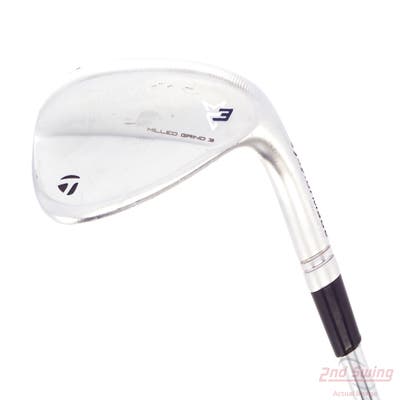 TaylorMade Milled Grind 3 Raw Chrome Wedge Sand SW 54° 11 Deg Bounce SB True Temper Dynamic Gold Tour Issue S200 Steel Stiff Right Handed 35.5in