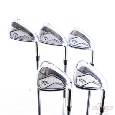 Callaway Elyte X Iron Set 6-PW Project X Denali Charcoal 55 Graphite Senior Right Handed -1/4"