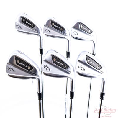 Callaway Apex Ai200 Iron Set 6-PW AW True Temper Elevate MPH 85 Steel Regular Right Handed -1/4"