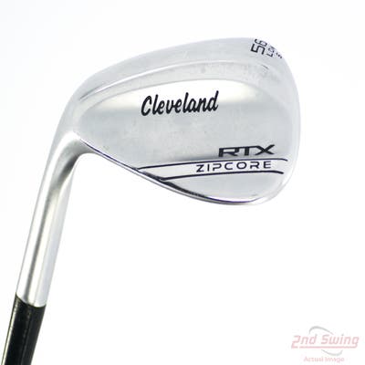 Cleveland RTX ZipCore Tour Satin Wedge Sand SW 56° 6 Deg Bounce Low True Temper Dynamic Gold Spinner Tour Issue Steel Wedge Flex Left Handed 35.75in