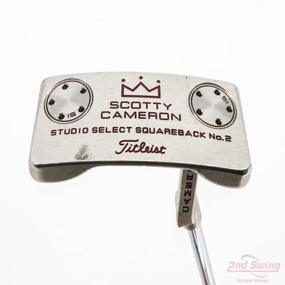 Titleist Scotty Cameron Studio Select Square Back 2 Putter Steel Right Handed 34.0in