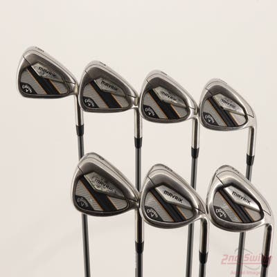 Callaway Mavrik Iron Set 6-PW GW SW Project X Catalyst 65 Graphite Regular Right Handed STD
