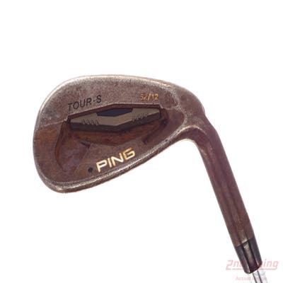 Ping Tour-S Rustique Wedge Gap GW 52° 12 Deg Bounce FST KBS Tour 120 Steel Stiff Right Handed Black Dot 36.0in