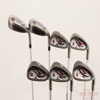 Ping Faith Iron Set 5H 6H 7-PW GW Ping ULT 200 Ladies Graphite Ladies Right Handed Red dot +1/4"