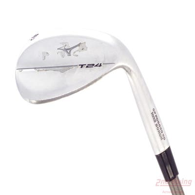 Mizuno T24 Soft Satin Wedge Lob LW 58° 10 Deg Bounce V Grind Aerotech SteelFiber i110cw Graphite Regular Right Handed 35.25in