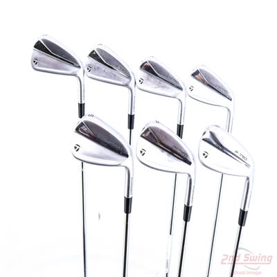 TaylorMade 2021 P790 Iron Set 5-PW AW True Temper Elevate 95 VSS Steel Regular Right Handed -1/4"