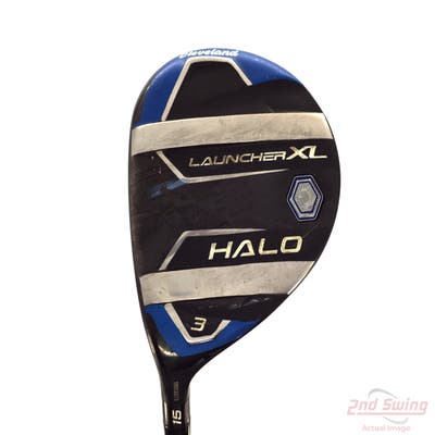 Cleveland Launcher XL Halo Fairway Wood 3 Wood 3W 15° Project X Cypher 55 Graphite Stiff Left Handed 43.5in
