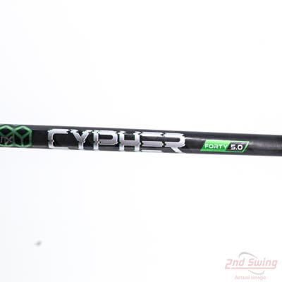 Used W/ PXG RH Adapter Project X Cypher 40 Fairway Shaft Senior 42.25in