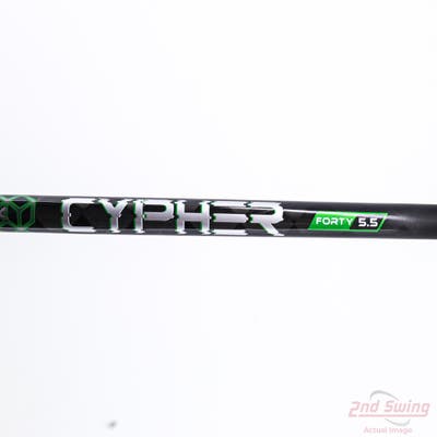 Used W/ PXG RH Adapter Project X Cypher 40 Fairway Shaft Regular 41.75in