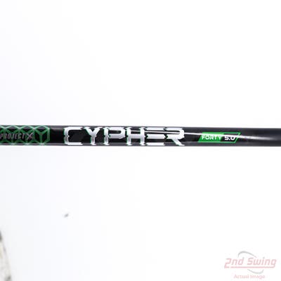 Used W/ PXG RH Adapter Project X Cypher 40 Fairway Shaft Senior 42.0in