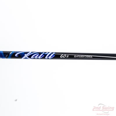 Used W/ Mizuno RH Adapter Mitsubishi Rayon Kai'li Blue 60 Driver Shaft Stiff 43.5in