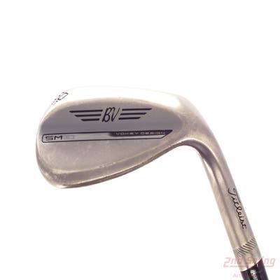 Titleist Vokey SM10 Nickel Wedge Lob LW 60° 4 Deg Bounce T Grind Aerotech SteelFiber i95cw Steel Regular Right Handed 35.25in