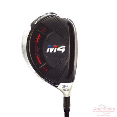 TaylorMade M4 Fairway Wood 3 Wood HL 16.5° Fujikura ATMOS 6 Red Graphite Stiff Right Handed 43.5in