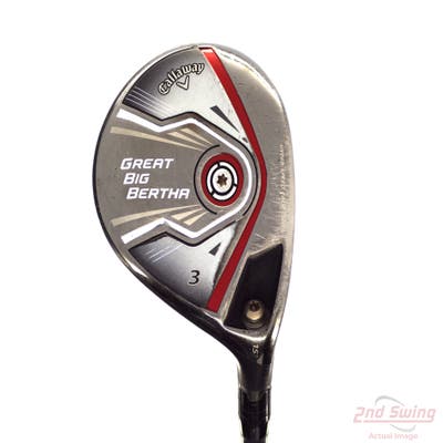 Callaway 2015 Great Big Bertha Fairway Wood 3 Wood 3W 15° Mitsubishi Kuro Kage Black TiNi 50 Graphite Regular Right Handed 43.5in