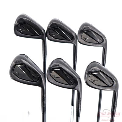 Mizuno JPX 925 Forged Black Iron Set 6-PW GW FST KBS PGI 70 Graphite Stiff Right Handed STD