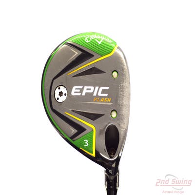 Callaway EPIC Flash Fairway Wood 3 Wood 3W 15° Project X EvenFlow Green 55 Graphite Regular Right Handed 43.5in