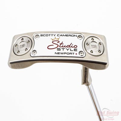 Mint Titleist Scotty Cameron 2025 Studio Style Newport Plus Putter Steel Right Handed 34.0in
