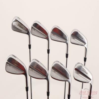 Titleist 2023 T100/T200 Combo Iron Set 4-PW GW FST KBS Tour Steel Stiff Right Handed +1/4"