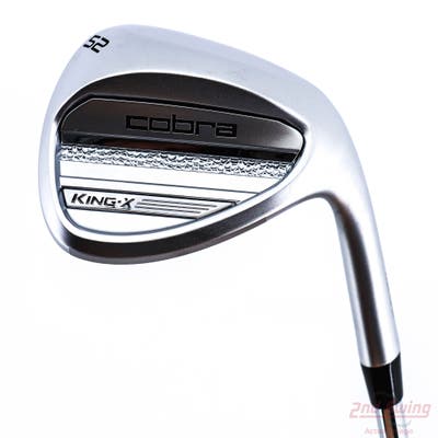 Mint Cobra 2025 King-X Chrome Wedge Gap GW 52° True Temper Vector Wedge Steel Wedge Flex Right Handed 35.75in