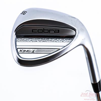 Mint Cobra 2025 King-X Chrome Wedge Sand SW 56° True Temper Vector Wedge Steel Wedge Flex Right Handed 35.25in