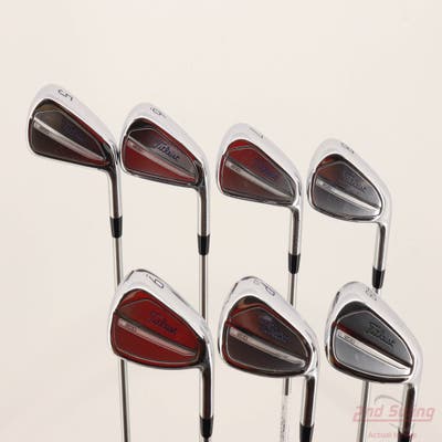 Titleist 2023 T200 Iron Set 5-PW AW FST KBS Tour C-Taper 120 Steel Stiff Right Handed +1/4"