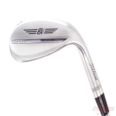 Titleist Vokey SM10 Tour Chrome Wedge Lob LW 60° 12 Deg Bounce D Grind Titleist Vokey BV Steel Wedge Flex Right Handed 35.0in