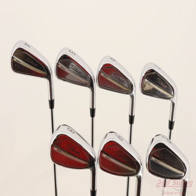 Titleist 2023 T200 Iron Set 4-PW True Temper AMT Black S300 Steel Stiff Right Handed +1/4"