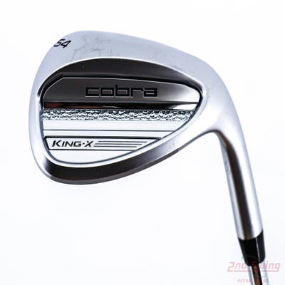 Mint Cobra 2025 King-X Chrome Wedge Sand SW 54° True Temper Vector Wedge Steel Wedge Flex Right Handed 35.5in