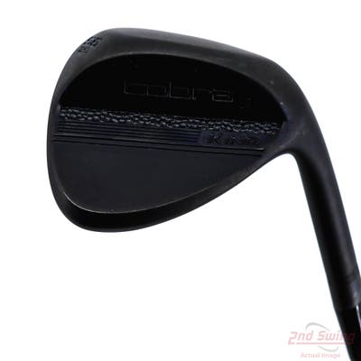 Mint Cobra 2025 King Black QPQ Wedge Sand SW 56° 12 Deg Bounce D Grind Dynamic Gold Spinner TI Steel Wedge Flex Right Handed 35.5in