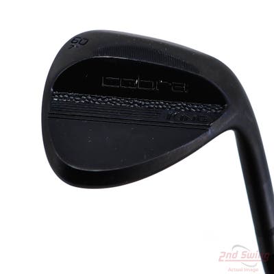 Mint Cobra 2025 King Black QPQ Wedge Lob LW 60° 7 Deg Bounce Tour Grind True Temper Dynamic Gold Spinner Tour Issue Steel Wedge Flex Right Handed 35.25in