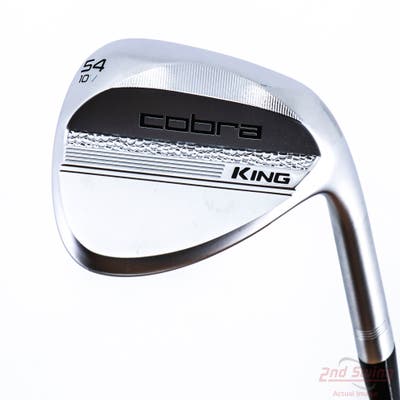 Mint Cobra 2025 King Chrome Wedge Sand SW 54° 10 Deg Bounce Versatile Dynamic Gold Spinner TI Steel Wedge Flex Right Handed 35.5in