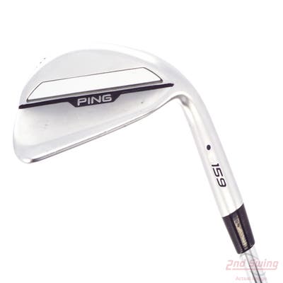Ping s159 Chrome Wedge Lob LW 58° 8 Deg Bounce E Grind Ping Z-Z115 Steel Wedge Flex Right Handed Black Dot 35.25in