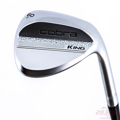 Mint Cobra 2025 King Chrome Wedge Lob LW 60° 7 Deg Bounce Tour Grind Dynamic Gold Spinner TI Steel Wedge Flex Right Handed 35.25in