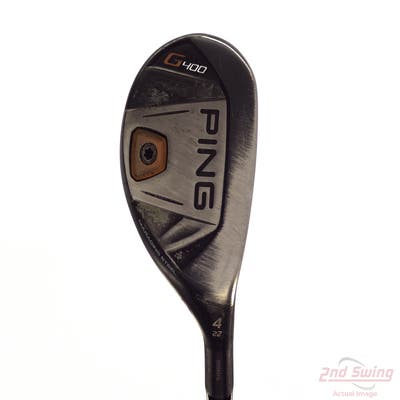 Ping G400 Hybrid 4 Hybrid 22° Ping TFC 80H Graphite Senior Right Handed 40.0in